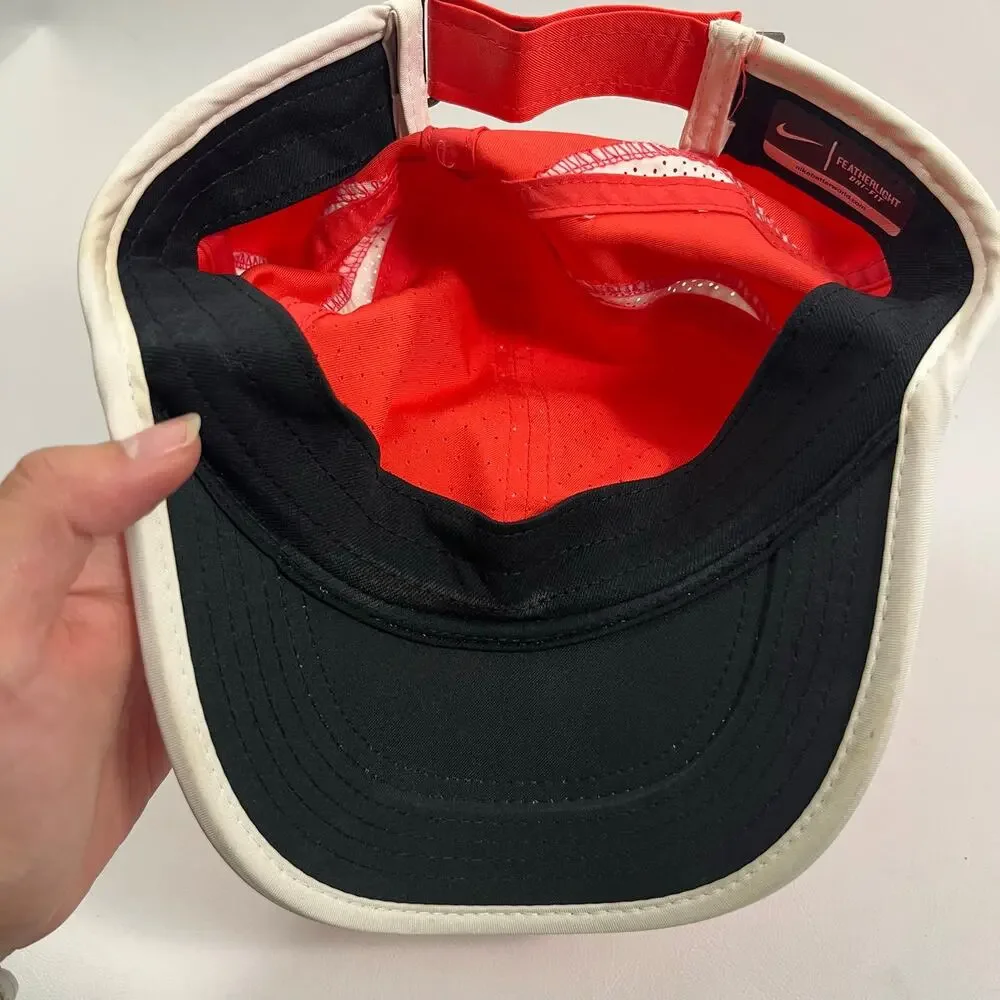 Nike Featherlight Dri Fit Baseball Cap One Size Adjustable Active Sports